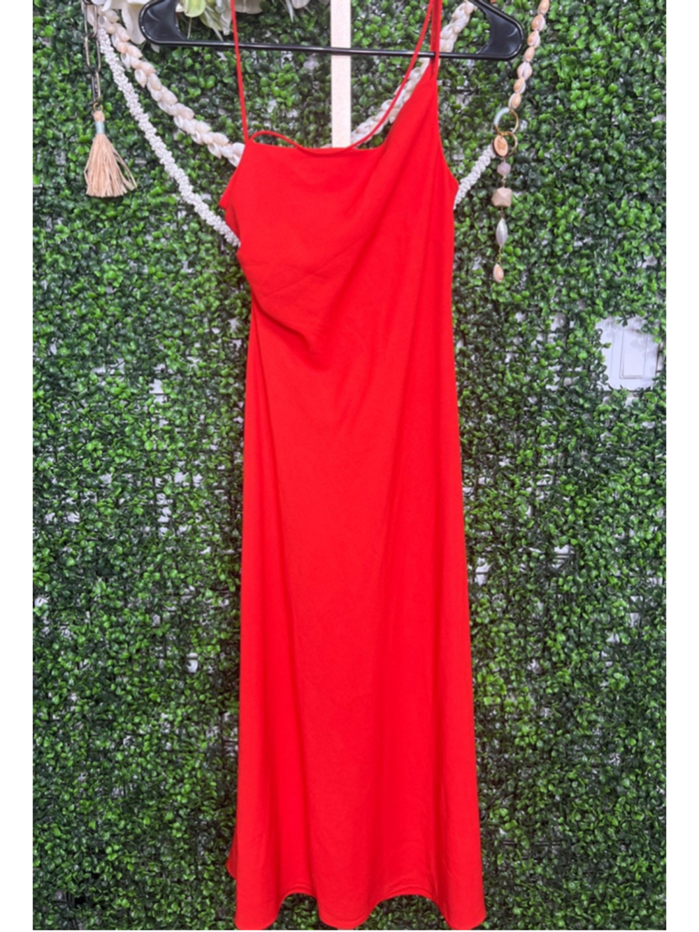 Women's Finders Keepers Red Midi Dress Size 4 Small - Picture 11 of 13